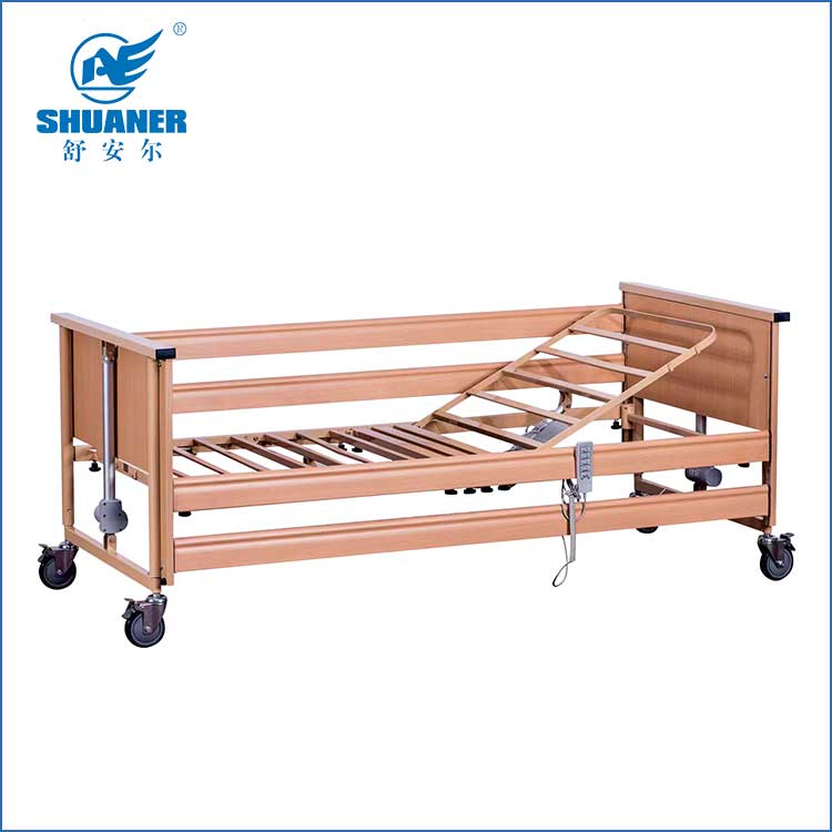 Giường chăm sóc tại nhà bằng điện MDF 5 chức năng cho bệnh nhân bại liệt